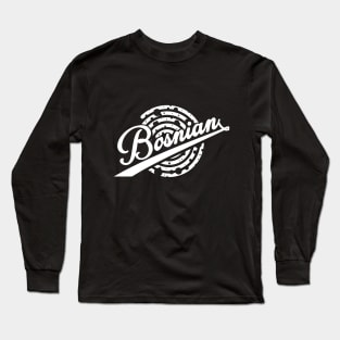 Bosnian Pie Design Long Sleeve T-Shirt